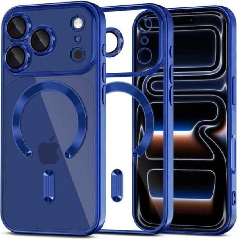MagFlex MagSafe Case for iPhone 17 Pro Max - Clear Navy Blue