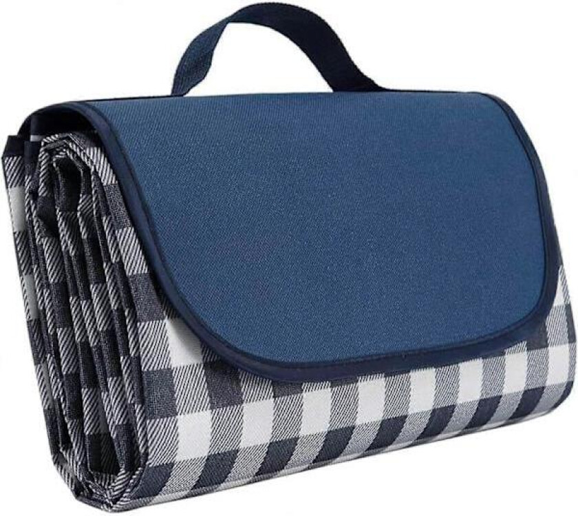 Vanntett teppe ekstra stort 200x195cm, store campingtepper med bærehåndtak, sandtett piknikmatte, utendørsmatte for familieaktiviteter utendørs
