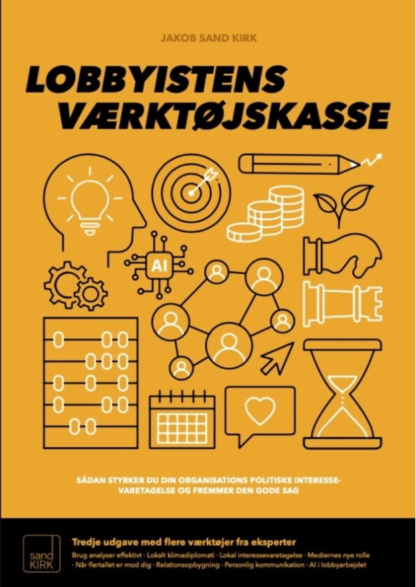 Lobbyistens værktøjskasse | Jakob Sand Kirk | Språk: Dansk