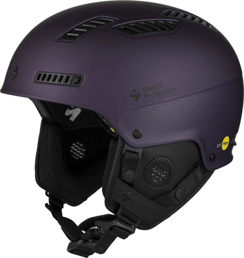 Alpine Helmet Igniter 2Vi Mips 22/23, alpinhjelm, unisex Deep Purple Metallic