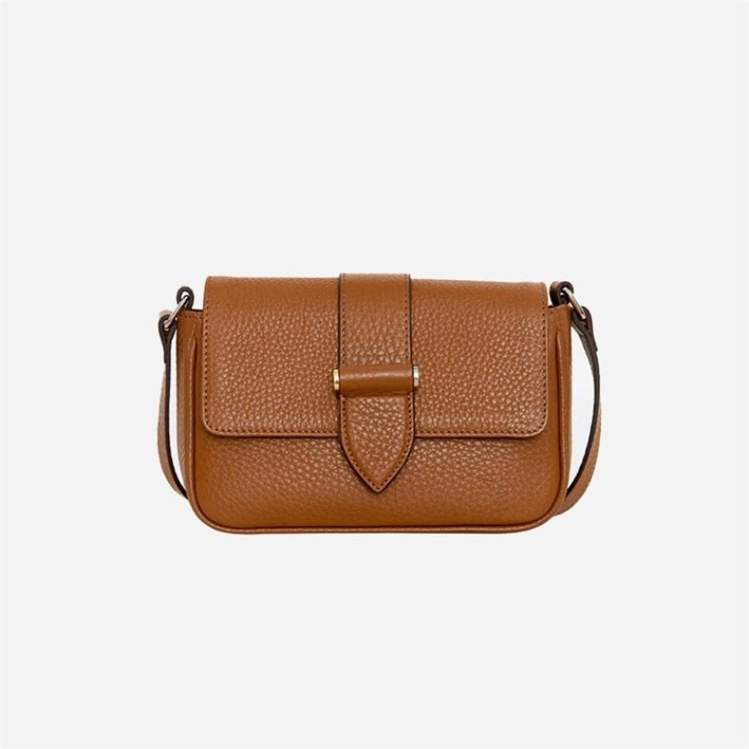 April Small Crossbody Bag - Cognac Brun OS