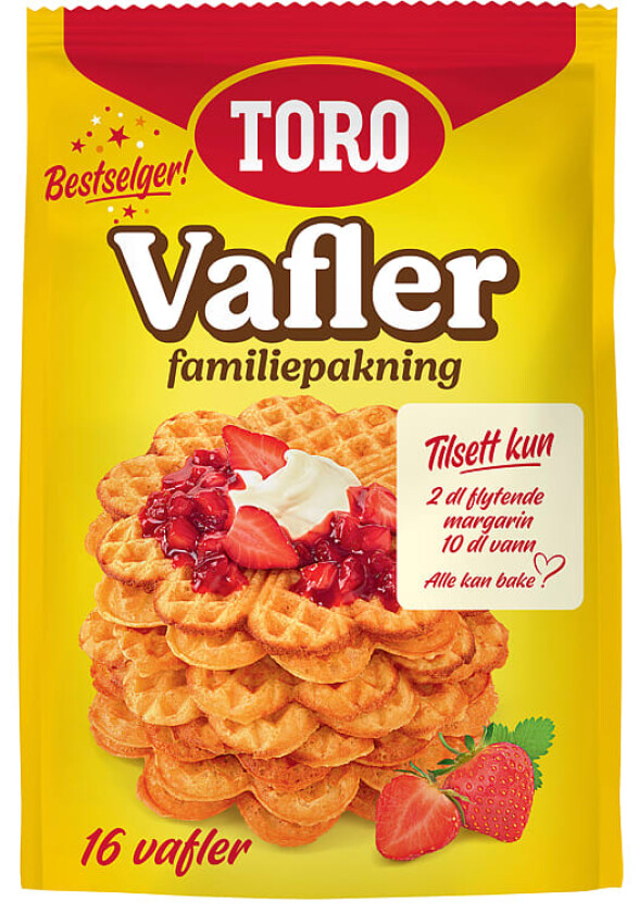 Toro Vafler familiepakning 591g
