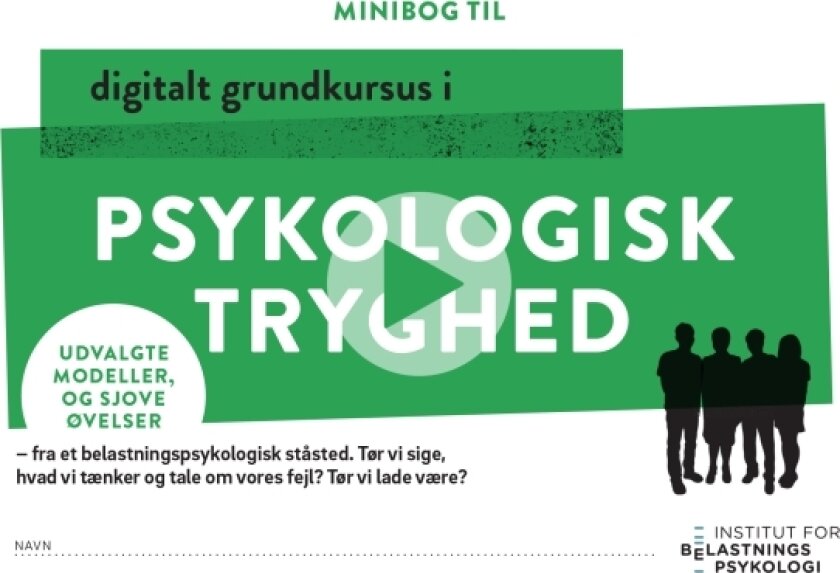 Bilde av Minibog i Psykologisk Tryghed | Rikke Høgsted | Språk: Dansk