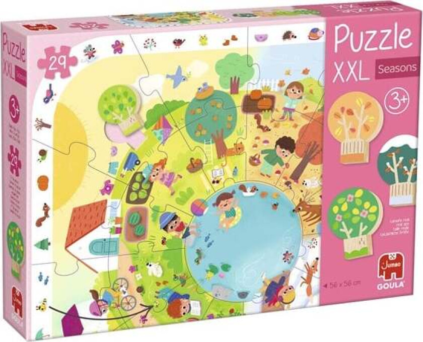 Goula Puzzle XXL Seasons - 29 pcs. Gulv