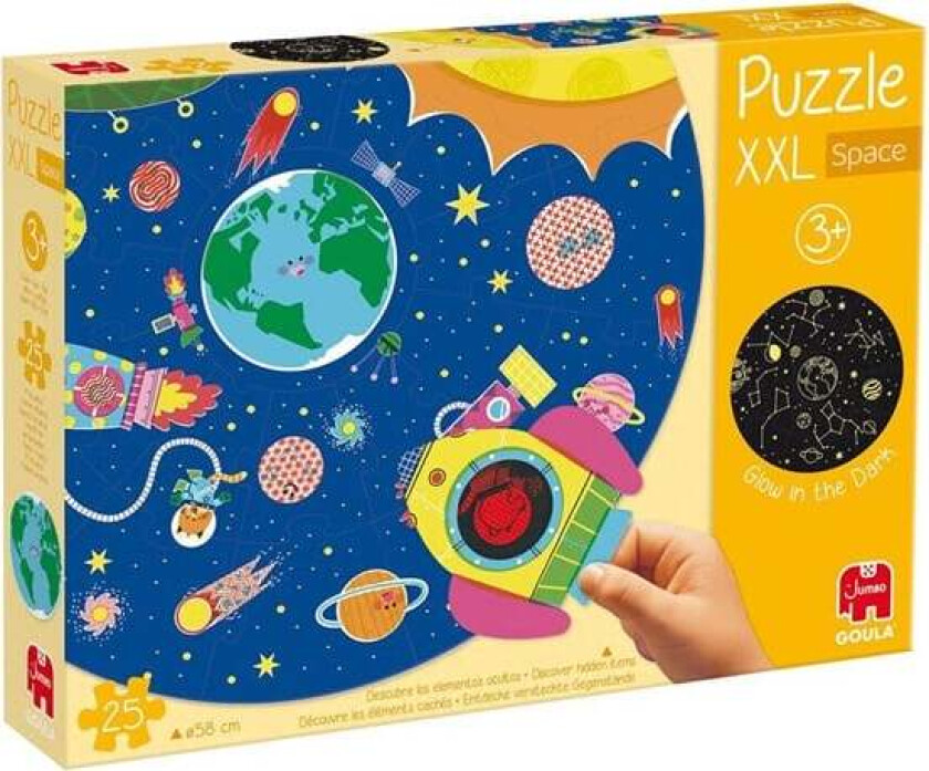 Goula Puzzle XXL Space - 27 pcs. Gulv