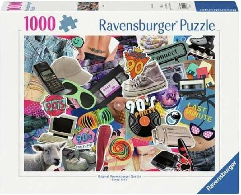 Jigsaw Puzzle The 90's 1000 pcs. Gulv