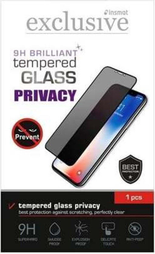 Exclusive - screen protector for mobile phone - full screen 9H Brilliant
