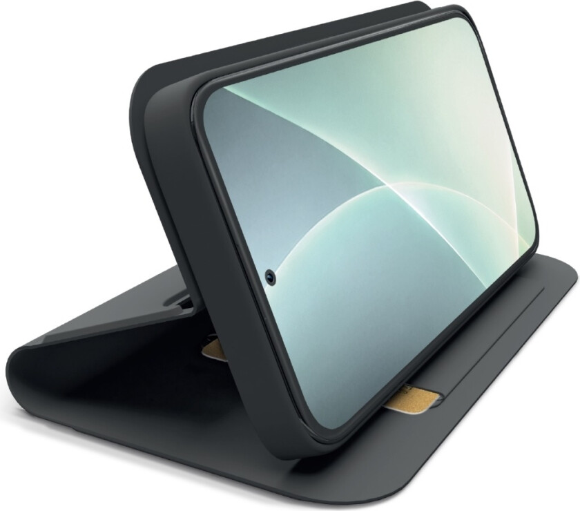 Xiaomi 17 Wallet Smooth lommebokdeksel, svart