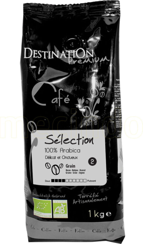 Kaffebønner 100% Arabica Øko - 1 Kg