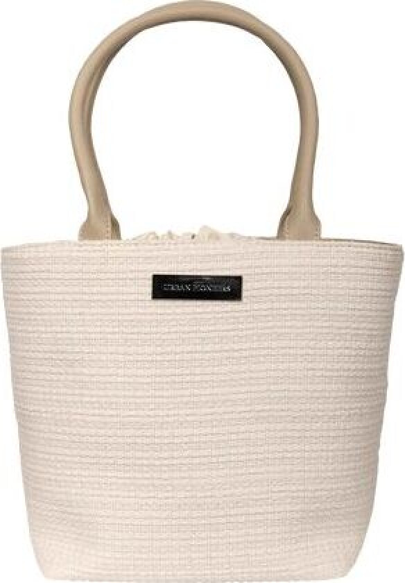 Madrid Bag Cream One Size Shopping hang bag