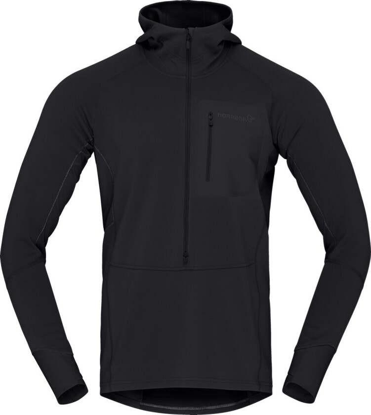 Men's Senja Warm1 Hood Caviar L, Caviar
