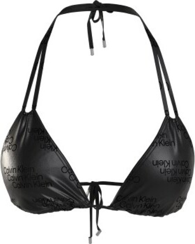 Calvin Klein Core Tonal Logo Triangle Bikini Bra