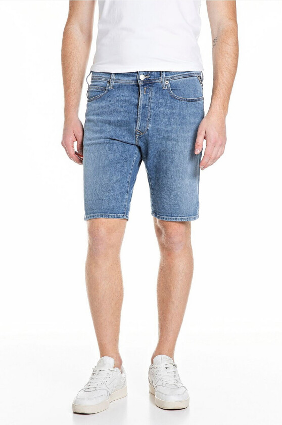 Jeans-shorts Rbj.981 - Blå