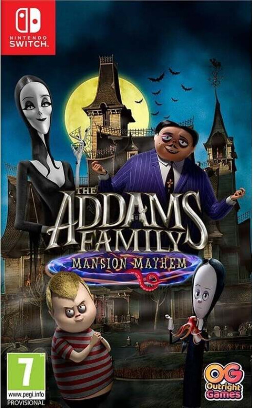 The Addams Family: Mansion Mayhem - Nintendo Switch - Action