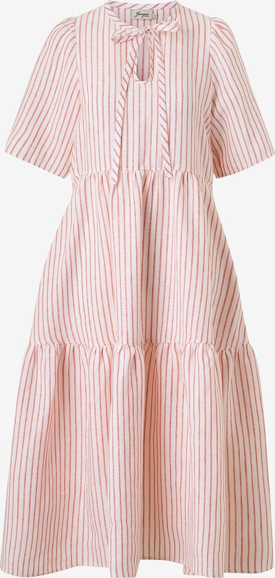 Kjole i lin Lucie Dress - Rød