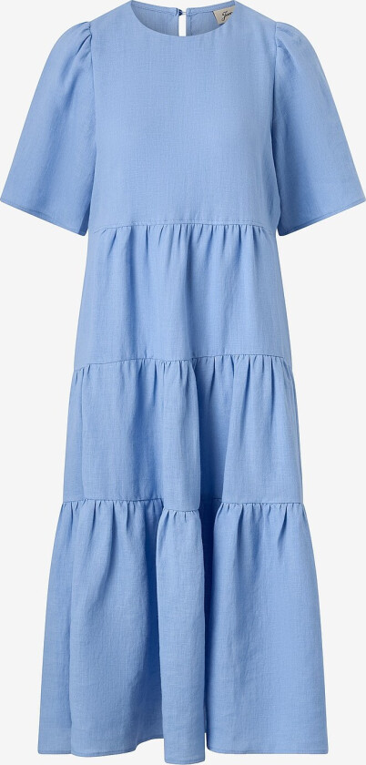 Kjole i lin Judith Dress - Blå