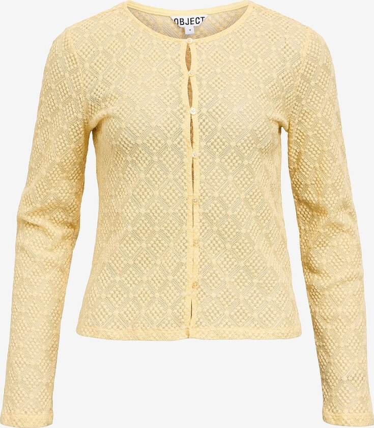 Kardigan objCharlene LS RE Top 143 - Gul