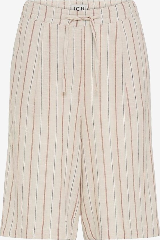 Shorts i lin ihLinno Sho2 - Hvit