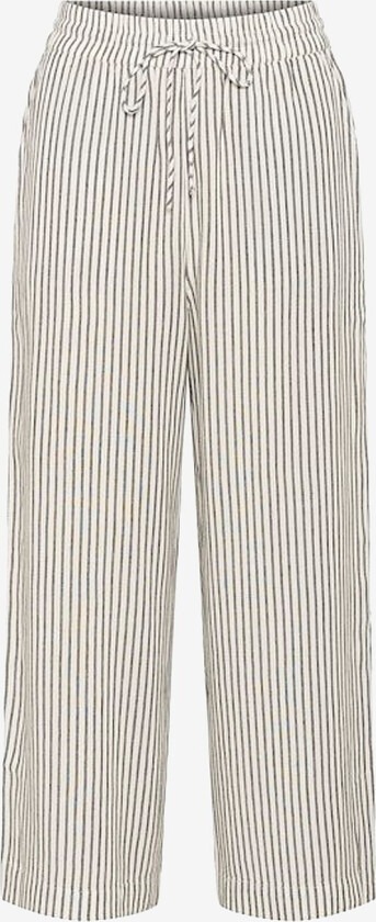 Bukser kaMilia Cropped Wide Pants - Hvit