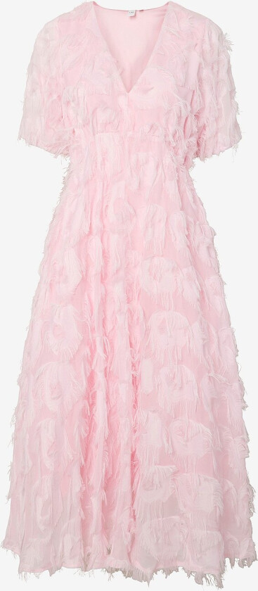 Kjole yasPazylla 3/4 Midi Dress - Rosa