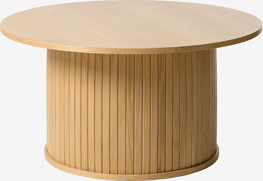 Salongbord Rondo 45 x 90 x 90 cm, Brun