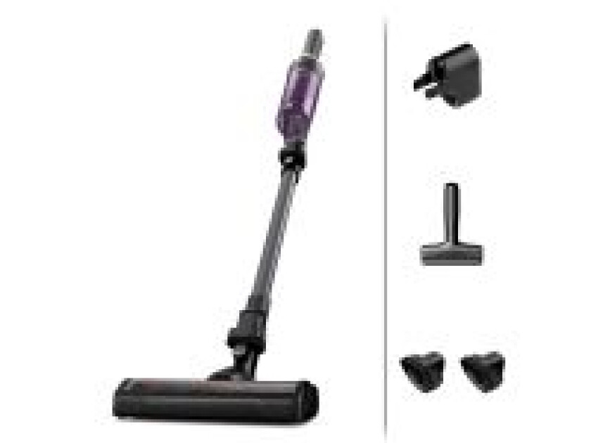 X-NANO RH1128WO, Tørr, Syklonisk, 82 dB, China, Uten pose, Lilla, Aluminium