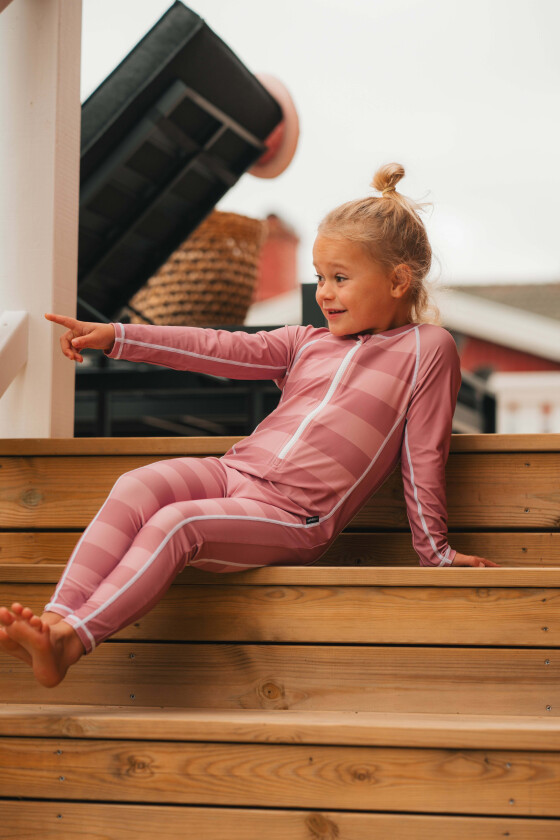 Hawaii UV-Drakt, Blush, 98-104 - UV Klær