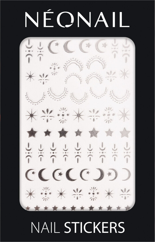Nail Art Stickers 05 Astro Silver