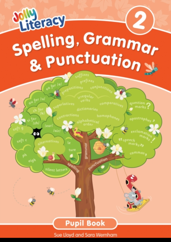 Spelling, Grammar & Punctuation Pupil Book 2 In Precursive Letters (British English edition)