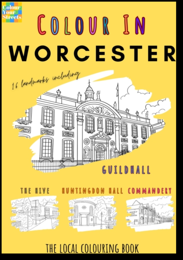 Worcester Colouring Book