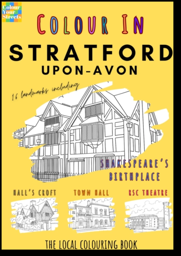 StratforduponAvon Colouring Book (A4)