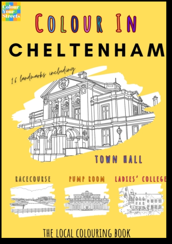 Cheltenham Colouring Book (A4)