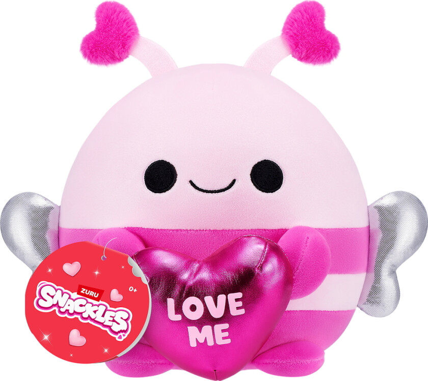 Snackles Kosedyr - 20 cm - Kate m. Hjerte - SNACKLES - OneSize - Kosedyr