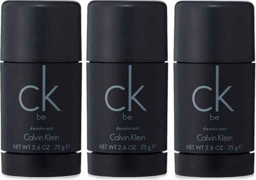 Calvin 3-pack Calvin Klein CK Be Deostick 75ml