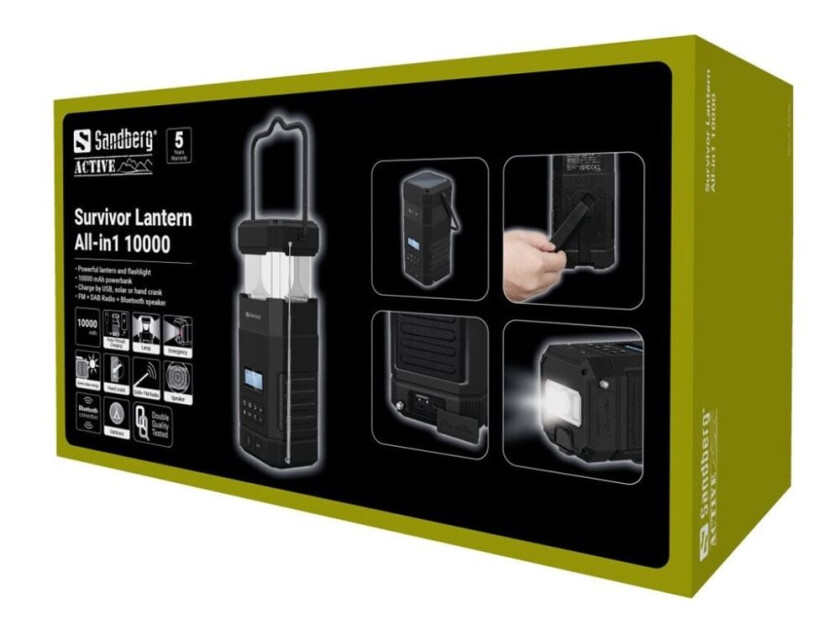Bilde av - Survivor Lantern All-in-1 -10.000mAh