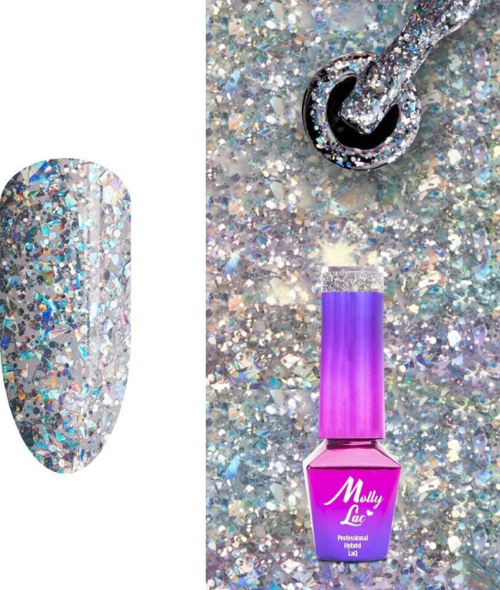 Mollylac - Gellack - Crushed Diamonds - Nr531 - 5g UV-gel/LED