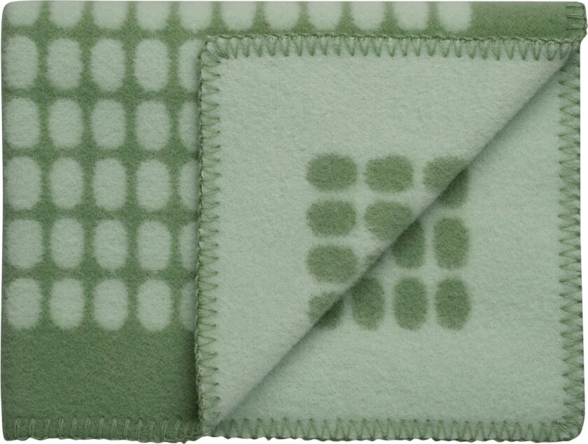 Palette Babyteppe 67x100 Cm Sage - Barnepledd Norsk Lammeull Salvia - 6252-B