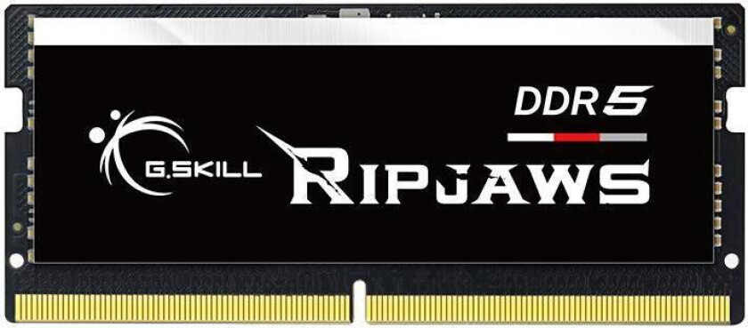 Bilde av Ripjaws SODIMM DDR5-4800 - 32GB - CL40 - Single Channel (1 pcs) - Intel XMP - Svart