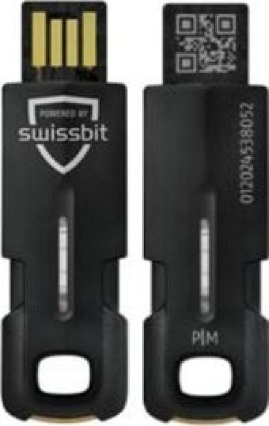 iShield Key 2 PRO - Sikkerhetsnøkkel (USB-A, NFC) - svart