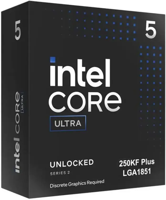 Core Ultra 5 250KF PLUS LGA1851 30MB Cache 5,3GHz reta
