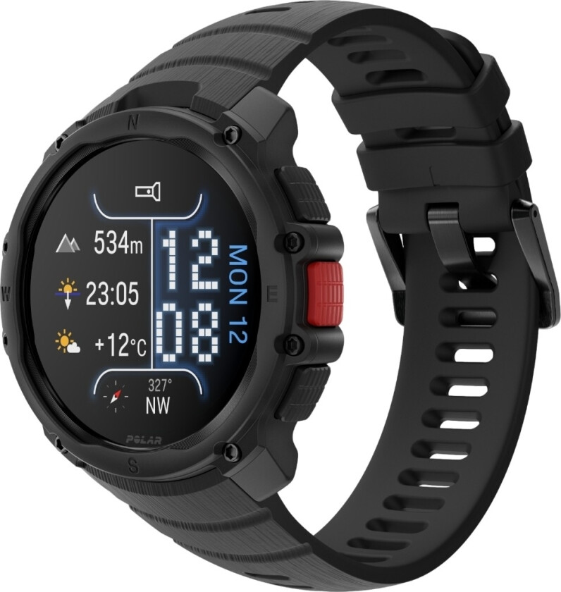 Street X urban sportsklokke, Night Black 45 mm