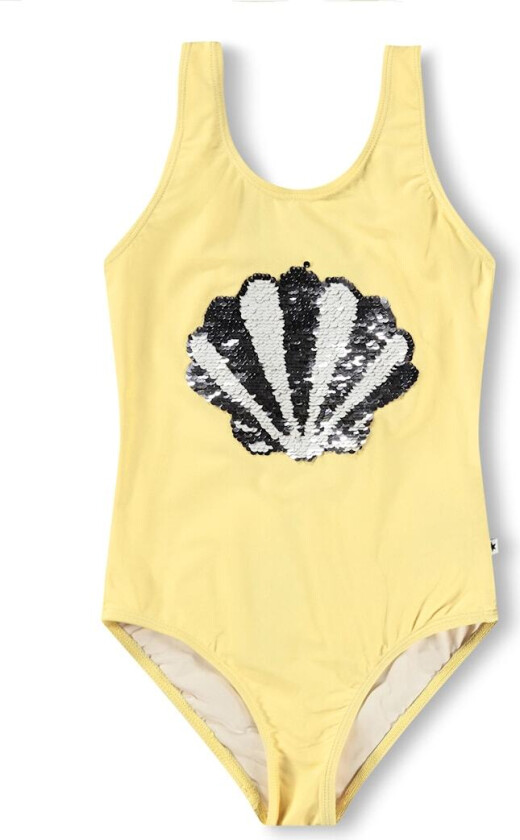 Nika Badedrakt The Sea Shell The Sea Shell 134 cm Gul 134 cm kvinne