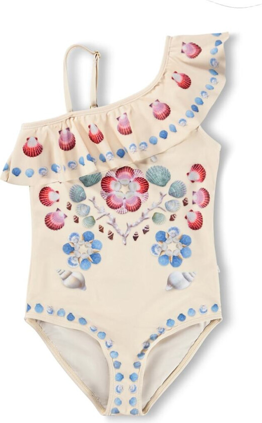 Net Badedrakt Sea Shell Deco Sea Shell Deco 134 cm Kremfarget 134 cm kvinne