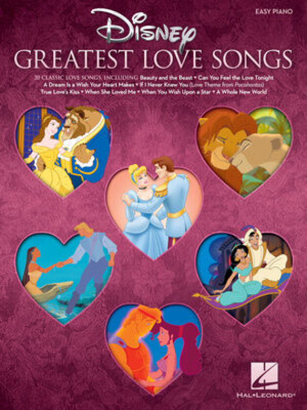 Disney Greatest Love Songs av Hal Leonard Publishing Corporation