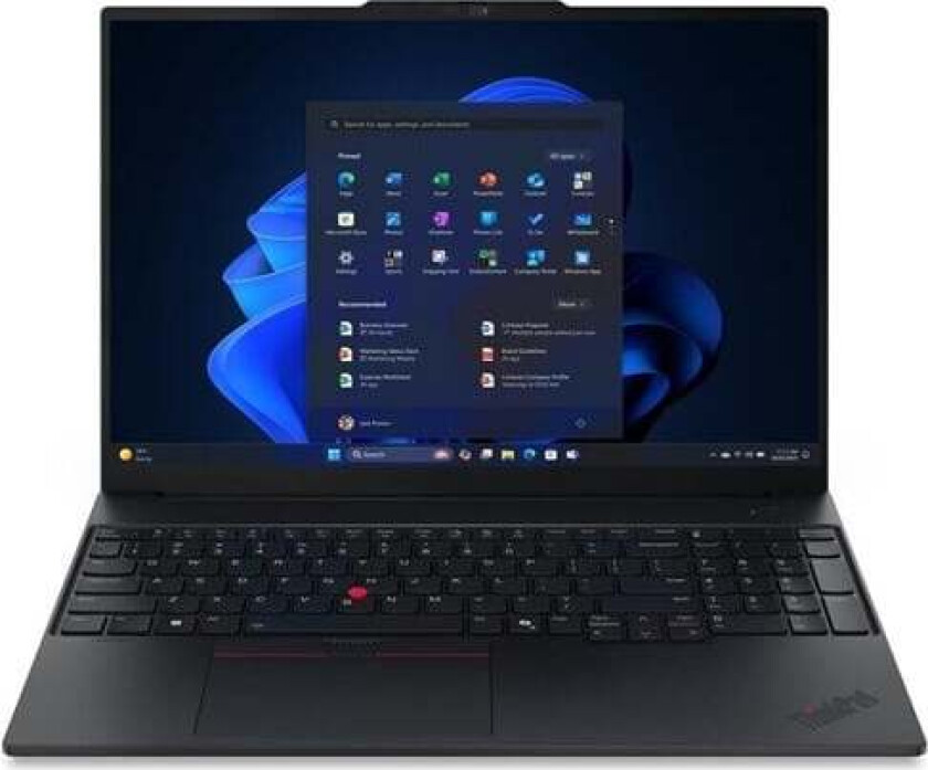 ThinkPad E16 Gen 3 - Copilot+ PC - 16" - Intel Core Ultra 5 - 226V - 16 GB RAM - 512 GB SSD - Nordic (Danish/Finnish/Norwegian/Swedish)