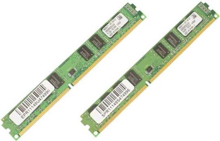 DDR3 - kit - 4 GB: 2 x 2 GB - DIMM 240-pin - 1333 MHz / PC3-10600 - unbuffered