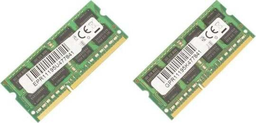 DDR3 - kit - 8 GB: 2 x 4 GB - SO-DIMM 204-pin - 1600 MHz / PC3-12800 - unbuffered