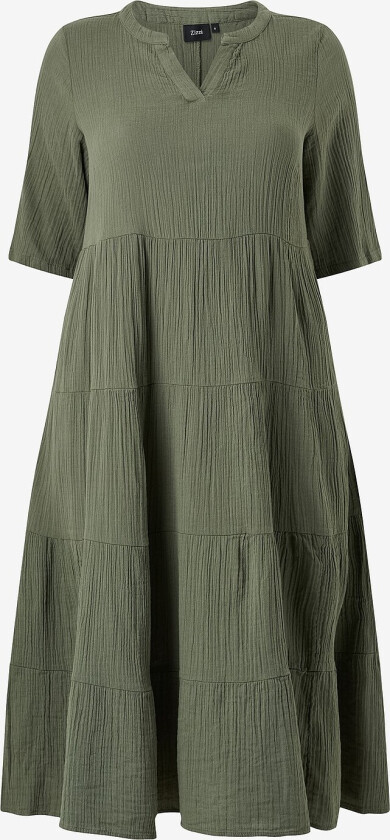 Kjole vVivu 1/2 Midi - Grønn