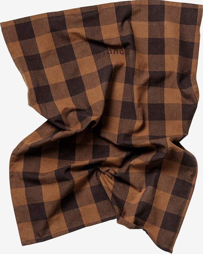 Kjøkkenhåndkle Gingham - Brun