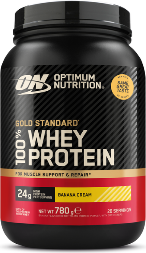 100% Whey Gold Standard Myseprotein 780 g